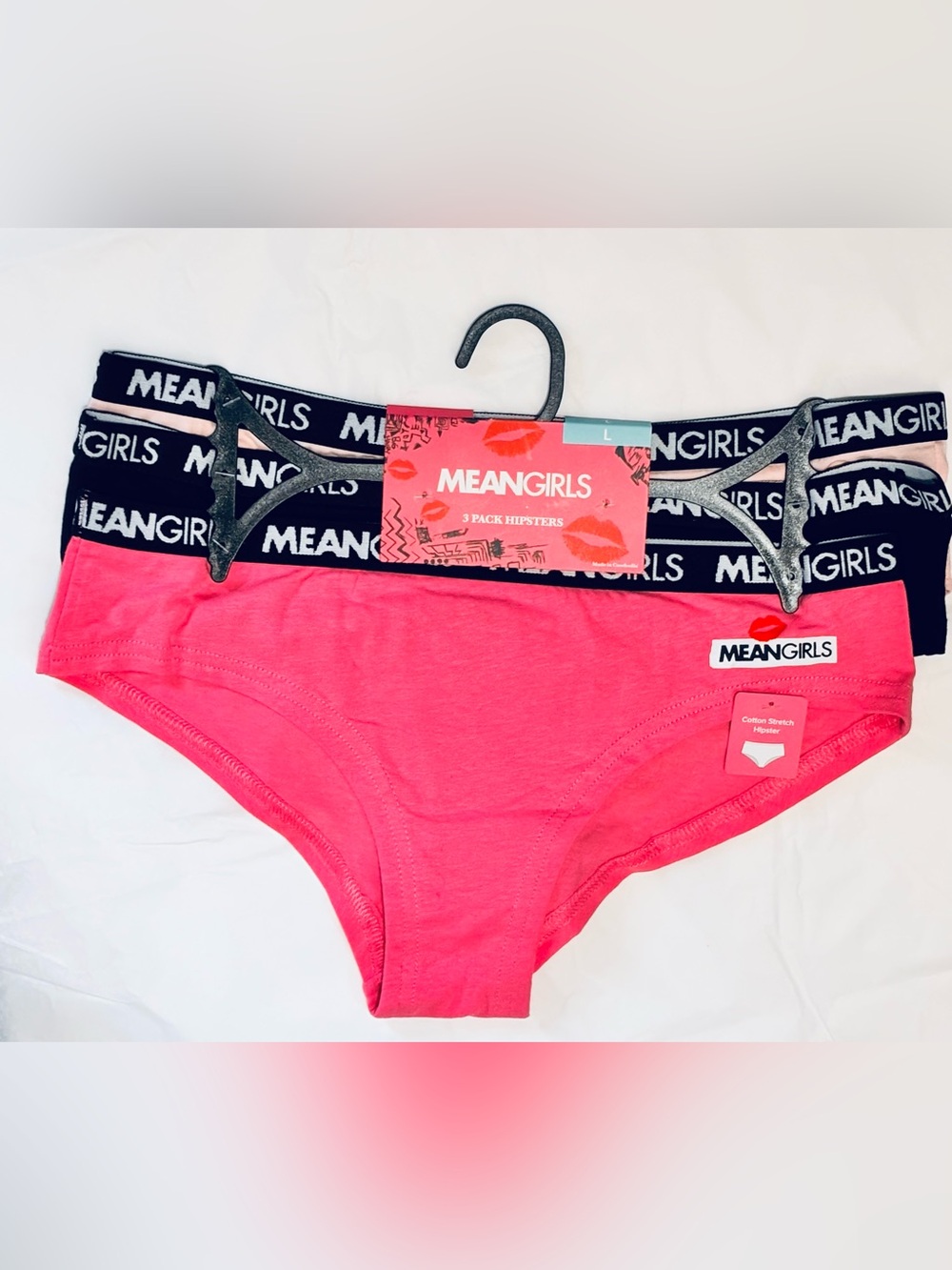 Mean Girls 3-Pack of Women’s Hipster Underwear Size Large